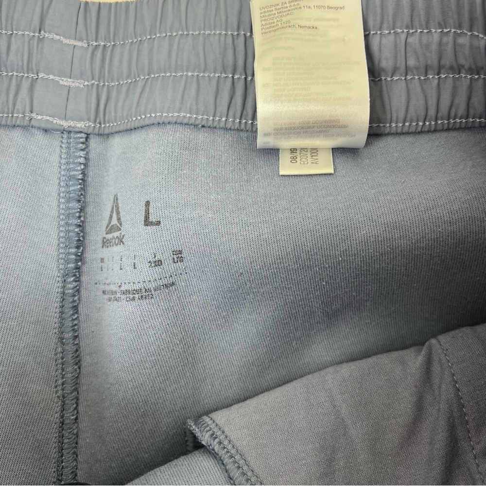 Reebok Men’s Sweatpants Blue / Grey Size Large - Picture 4 of 4